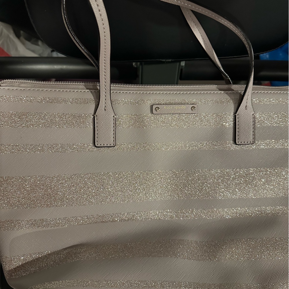 Elegant Striped sequence Women's Tote Bag by Kate Spade
